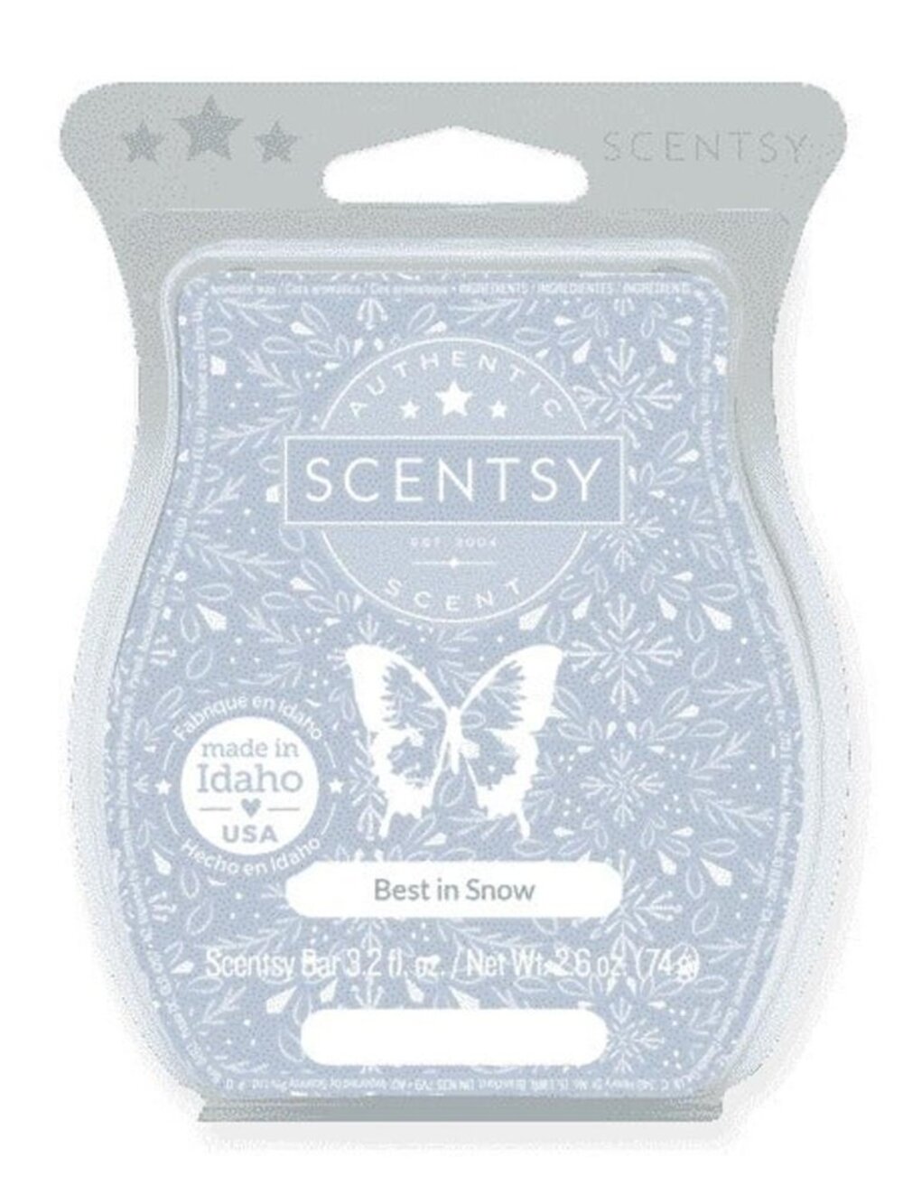 Scentsy BEST IN SNOW Scented Wax Bar New